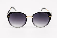 Load image into Gallery viewer, Black lens Cat Eye Sunglasses Black frame Yolo Eyewear