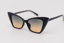 Load image into Gallery viewer, Black Retro Vintage High Pointed Cat Eye Fashion Sunglasses