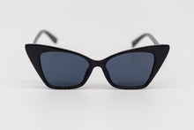 Load image into Gallery viewer, Black Retro Vintage High Pointed Cat Eye Fashion Sunglasses