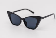 Load image into Gallery viewer, Black Retro Vintage High Pointed Cat Eye Fashion Sunglasses