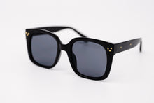 Load image into Gallery viewer, Black Classic Square Cat Eye Sunglasses | Yolo Eyewear