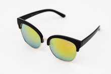 Load image into Gallery viewer, Clubmaster Green Mirror Lens Sunglasses - Yolo Eyewear
