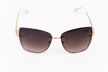 Load image into Gallery viewer, Brown Butterfly Shaped Sunglasses - YOLO Eyewear