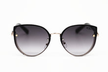 Load image into Gallery viewer, Sunglasses - Oversized Cat Eye Side Glitter Shield Fashion Sunglasses