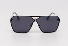 Load image into Gallery viewer, Miami Retro Black Flat Top Rimless Sunglasses Yolo Eyewear
