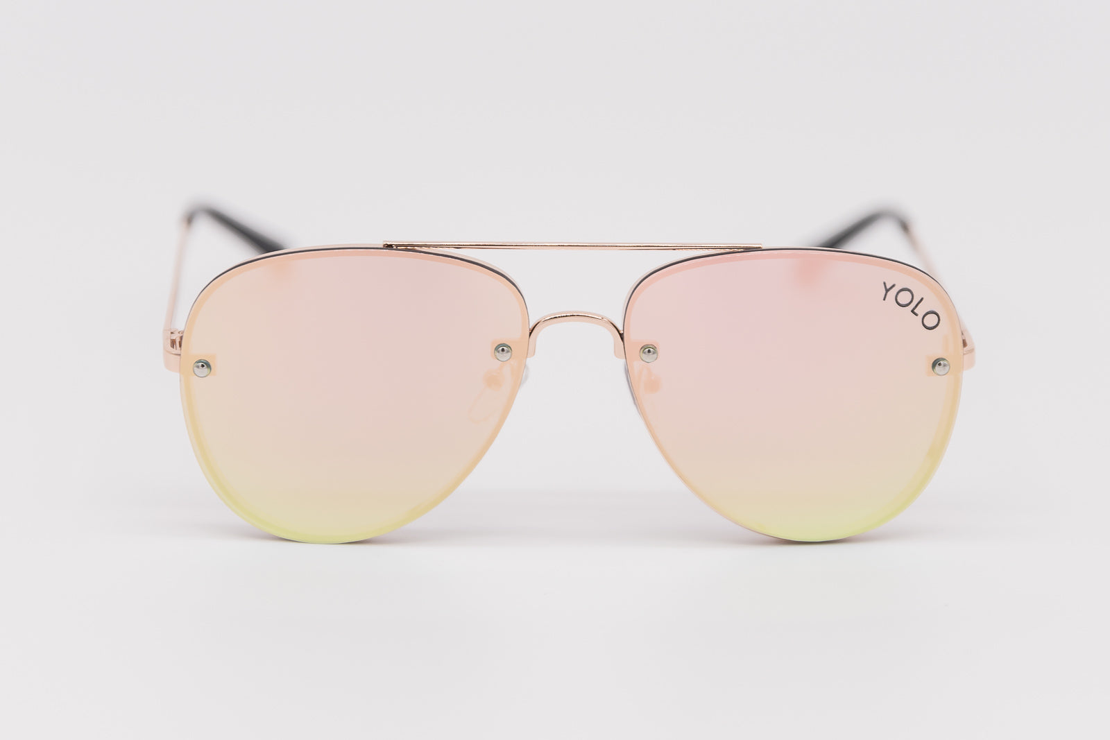 Rimless Aviator Sunglasses | YOLO Eyewear – Yolo Eyewear