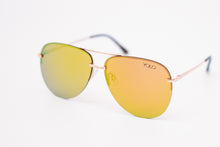 Load image into Gallery viewer, Pink Frameless Mirror Aviator Sunglasses - YOLO Eyewear
