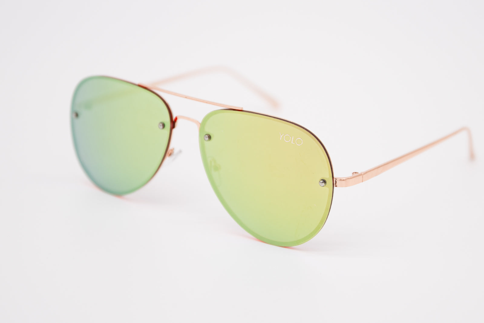 Mirror lens aviator sunglasses best sale