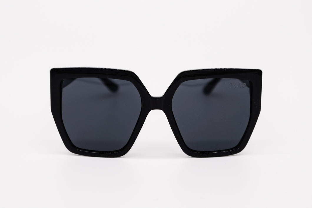 Black Oversize Square Sunglasses | Yolo Eyewear