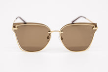 Load image into Gallery viewer, Unique Gold Frame Square Cat Eye Sunglasses | Yolo Eyewear
