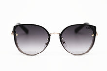 Load image into Gallery viewer, Sunglasses - Oversized Cat Eye Side Glitter Shield Fashion Sunglasses
