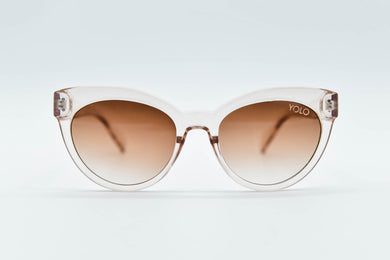 Brown Cat Eye Sunglasses  