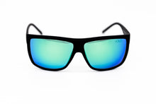 Load image into Gallery viewer, Oversized Square Sport Sunglasses Blue Mirror lens
