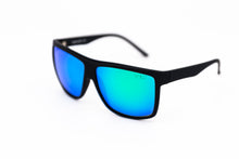 Load image into Gallery viewer, Oversized Square Sport Sunglasses Blue Mirror lens
