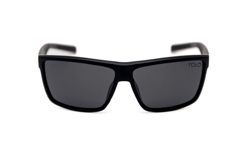 Black Polarized Sport Sunglasses - Yolo Eyewear