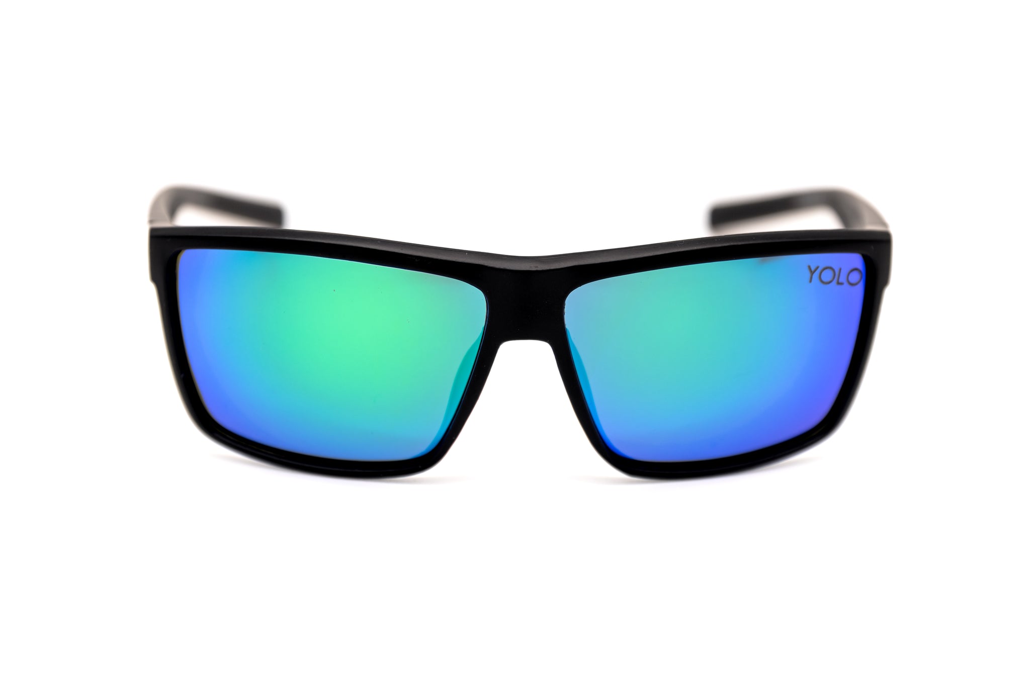 Colorblock Sports Polarized Sunglasses In BLACK