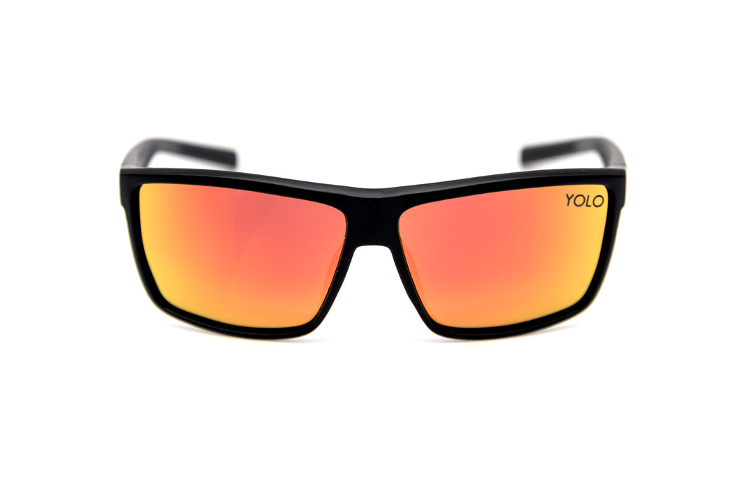 Orange Mirror Polarized Sport Sunglasses Yolo Eyewear